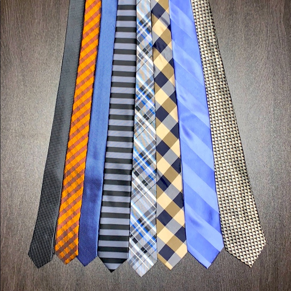 Assortment of Patterned Ties